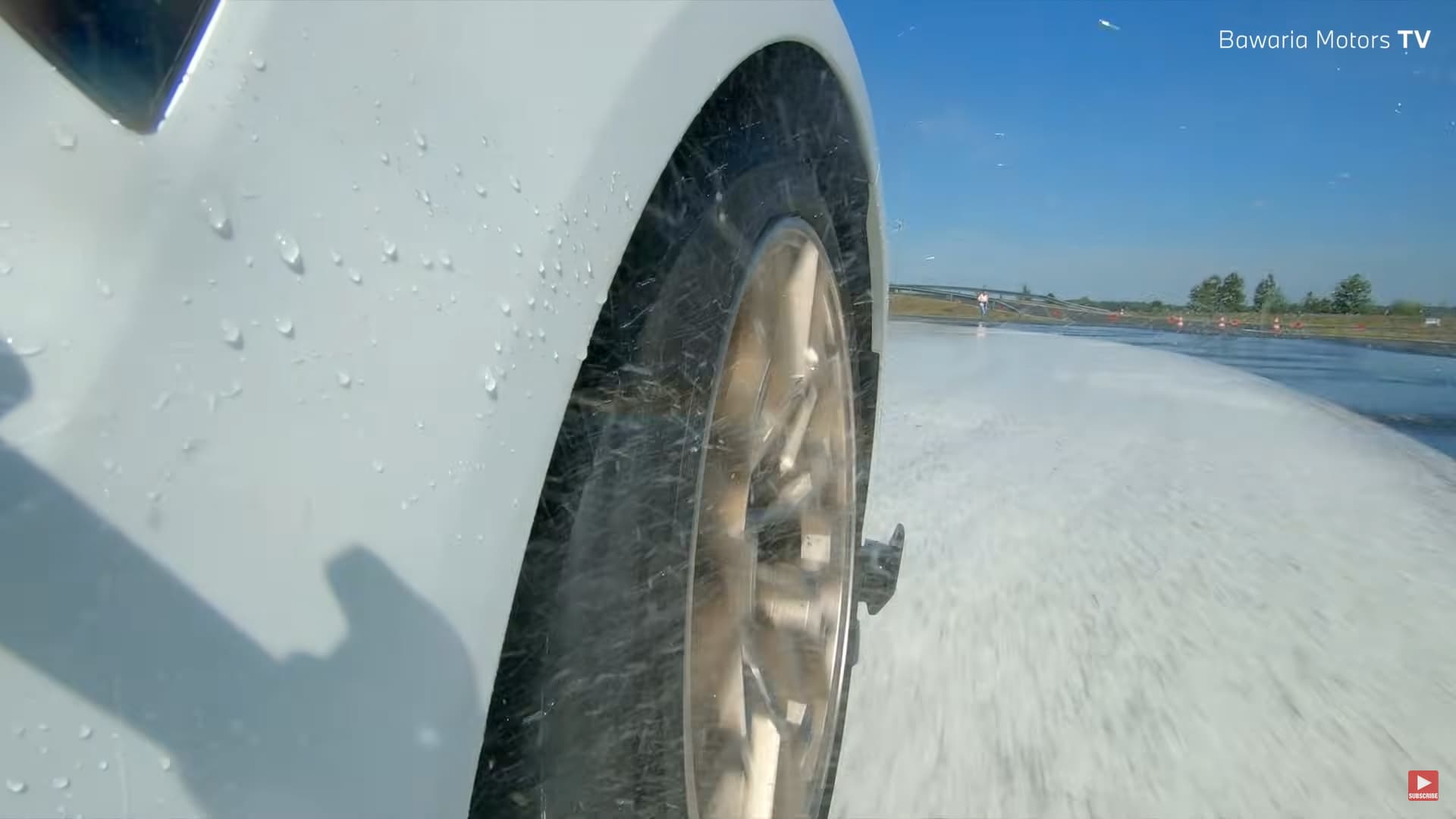Tor Driveland Polska, mokra nawierzchnia